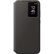 Samsung S-View Wallet Case Galaxy S24 FE Schwarz
