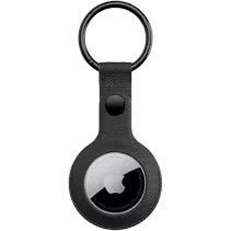 agood AirTag Schlüsselanhänger Schwarz