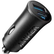 Anker 30 W KFZ Lader Dual USB-A USB-C Schwarz