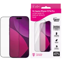 PanzerGlass Displayschutz Apple iPhone 17 / 16 Pro Transparent