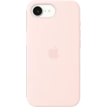 Apple Silikon Case MagSafe iPhone 17e Hellrosa