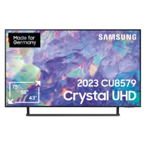 Samsung 43 Zoll Crystal UHD 4K CU8579 Schwarz