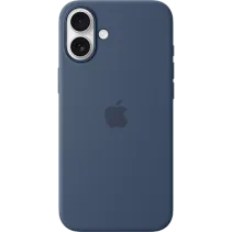Apple Silikon Case iPhone 16 Plus Denim
