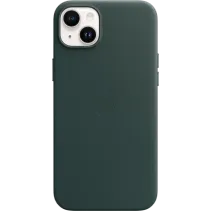 Apple iPhone 14 Plus Leder Case mit MagSafe Waldgrün