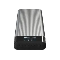 Targus HyperJuice 245W USB-C 100Wh Battery Pack with OLED Display Silber