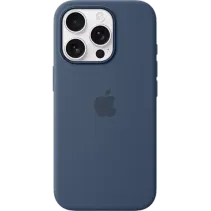 Apple Silikon Case iPhone 16 Pro Denim