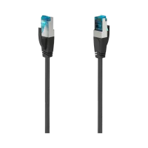 Hama Netzwerkkabel CAT-6a 10 Gbit/s S/FTP geschirmt 1,50 m Schwarz