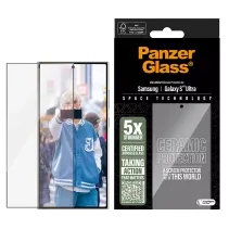 PanzerGlass Ceramic Displayschutz Samsung Galaxy S25 Ultra | Ultra-Wide Fit Klar