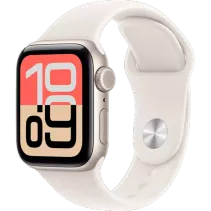 Apple Watch SE 3 5G Aluminium Sportarmband Polarstern/Polarstern/40 mm