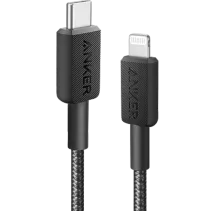 Anker USB-C auf Lightning Kabel 90cm Schwarz
