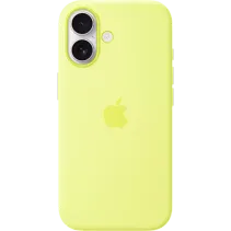 Apple Silikon Case MagSafe iPhone 17 Neongelb