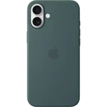 Apple Silikon Case iPhone 16 Plus Seegrün