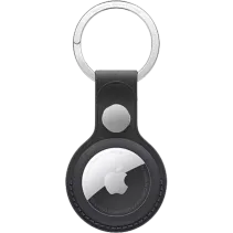 Apple Airtag Schlüsselanhänger Feingewebe Schwarz