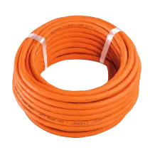 Hama Netzwerkkabel CAT-7 10 Gbit/s S/FTP geschirmt halogenfrei Rolle 10 m Orange