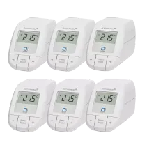 Homematic IP Heizkörperthermostat – basic 6er Set Weiß