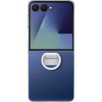 Samsung Galaxy Z Flip7 Clear Ring Case Transparent