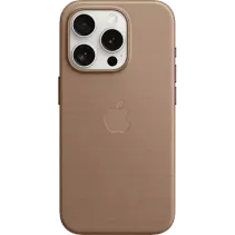 Apple Feingewebe Case iPhone 15 Pro Max mit MagSafe Taupe
