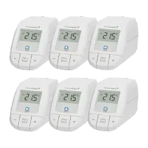 Homematic IP Heizkörperthermostat – basic 6er Set Weiß