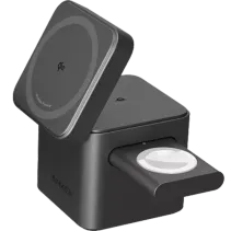 Anker MagGo Wireless Station 3 in 1 Cube Schwarz