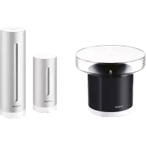 Netatmo Smarte Wetterstation + Regenmesser Bundle Grau / Schwarz