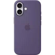 Apple Silikon Case MagSafe iPhone 17 Nebelviolett