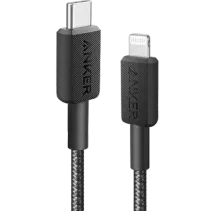 Anker USB-C auf Lightning Kabel 90 cm Schwarz