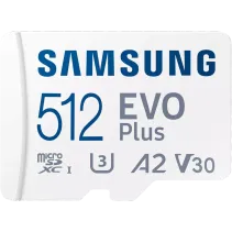Samsung microSD Card EVO Plus 512 GB Blau