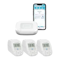 Homematic IP Starter Bundle Heizen Basic für 3 Heizkörper Weiß
