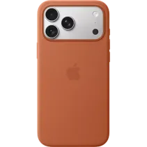 Apple Silikon Case MagSafe iPhone 17 Pro Terracotta