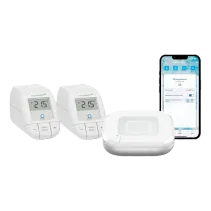 Homematic IP Starter Bundle Heizen Basic für 2 Heizkörper Weiß