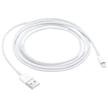 Apple Apple Lightning auf USB Kabel (2m) Weiß