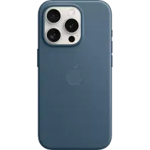 Apple Feingewebe Case iPhone 15 Pro Max mit MagSafe Pazifikblau