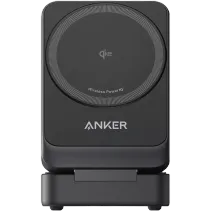 Anker MagGo Magnetic Wirel. Charg.15 W Fold.3-in-1 m.Charg.Bundle EU Plug Black