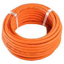 Hama Netzwerkkabel CAT-7 10 Gbit/s S/FTP geschirmt halogenfrei Rolle 10 m Orange