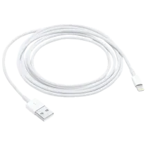 Apple Lightning auf USB Kabel (2m) Weiß