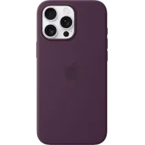 Apple Silikon Case iPhone 16 Pro Max Pflaume