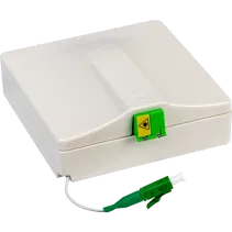 Omelcom Glasfaser-Verlängerungsbox 30m Weiß