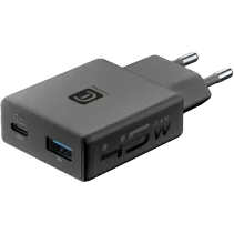 Cellularline Duo Power Lite Travel Charger 45W Black