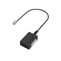 Hama Telefon-Adapter TAE-F-Buchse - Modular-Stecker 6p4c 0,2 m Schwarz