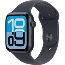 Apple Watch SE 3 5G Aluminium Sportarmband Mitternacht/Mitternacht/44 mm