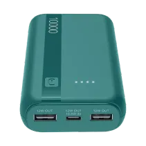 Cellularline Power Bank ESSENTIAL 10000 Blau