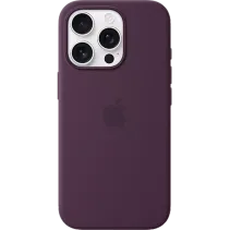 Apple Silikon Case iPhone 16 Pro Pflaume