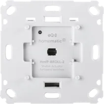 Homematic IP Rollladenaktor für Markenschalter Weiß