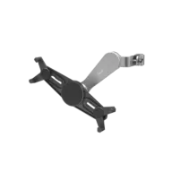 Hama Kopfstützenhalterung für Tablets von 7 - 11", Alu Schwarz