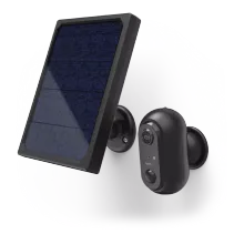 Hama WLAN-Kamera Outdoor mit Solarpanel Schwarz