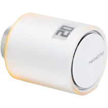 Netatmo Smarte Heizkörperthermostate, einzeln (Relay vorausgesetzt) Weiß