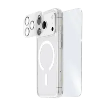 Cellularline Defence Kit für Apple iPhone 18 Pro Max Clear
