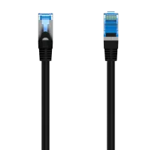 Hama Netzwerkkabel CAT-6a 10 Gbit/s S/FTP geschirmt 5,00 m Schwarz