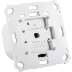 Homematic IP Rollladenaktor für Markenschalter Weiß