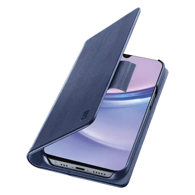 Cellularline Book Case für Samsung A16 5G/ A16 4G Blau